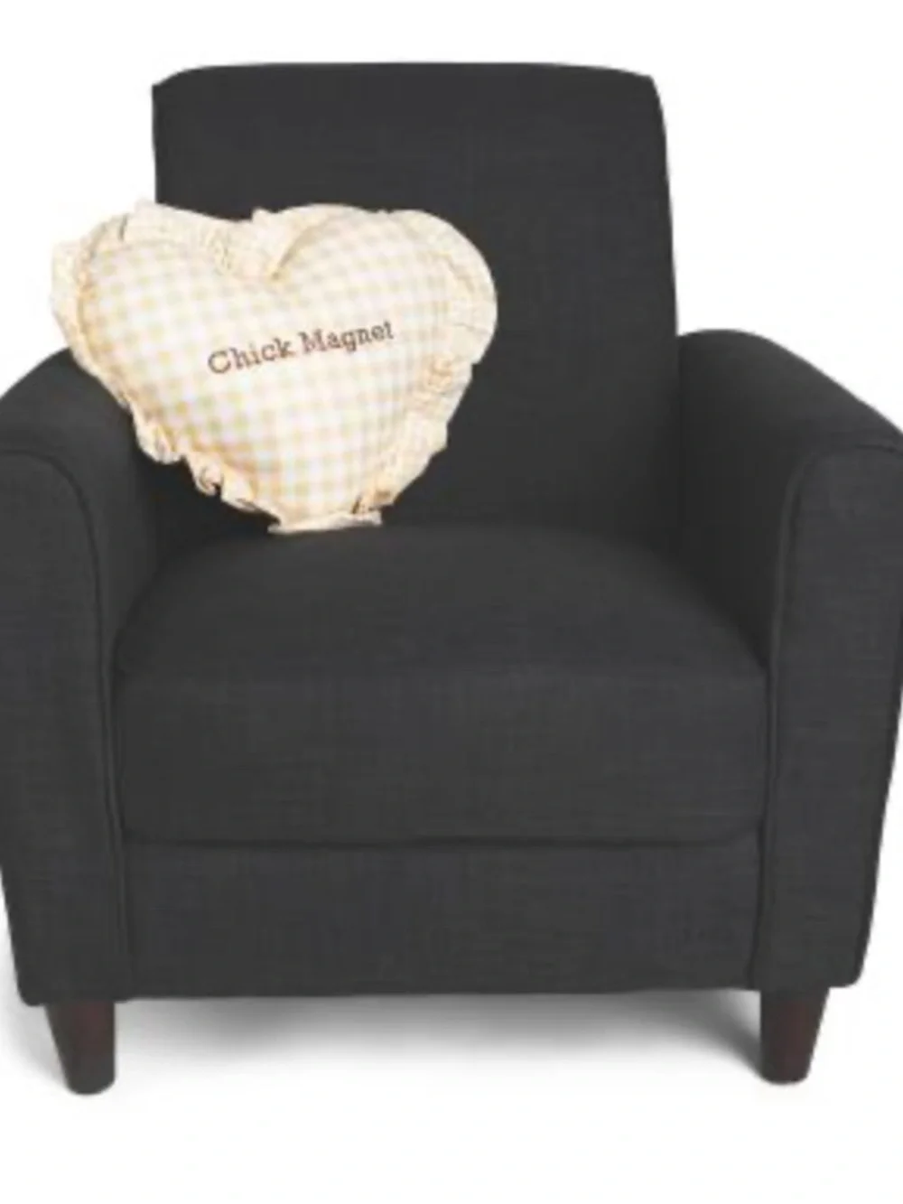 🆕-BY VALARIE & AMELIA 16 X 16 CHIC MAGNET GINGHAM RUFFLE PILLOW